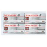 80 Rounds Win Super X .222 Rem Ammo 50 Grain