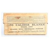 Win .30 Army Blank Smokeless Ammo Box with 19 Live