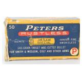 Peters Rustless .38 S.&W. Special Ammo Box with 35
