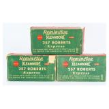 3 Boxes of Vintage Rem Kleanbore .257 Roberts