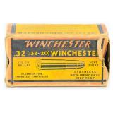 17 Rounds of Win .32 (.32-20) Cal Ammo with
