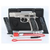 CZ 75 B Semi-Automatic Pistol with rare satin