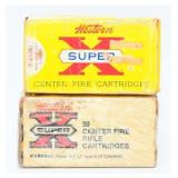 2 Boxes of Western Super X .218 Bee 46 Grain Open
