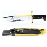 Case XX 1836 Davy Crockett Bowie Knife WITH SHEATH