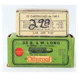 82 Rounds of Vintage Pistol Ammo: Rem UMC .32 S&W