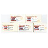 5 Boxes of Win Western Super-X .222 Rem 55 gr.