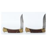 Pair of Lockback Folding Knives, Proto & Sears,