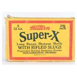 Vintage Western Super-X 12 GA. Shotgun Shells with