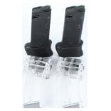 4 Mags: 2 Glock .45 ACP & 2 Ruger 10/22