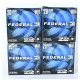 100 Rds Federal Top Gun Steel 20 Ga. #7 Shot