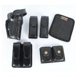 Safariland 6280 Duty Holster & 5 Leather Acc.