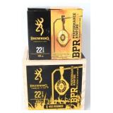 400 Rds Browning BPR .22 LR 40 Gr LRN Ammo