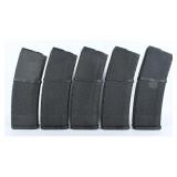 5 RollerMag RM-30 Polymer AR-15 Mags