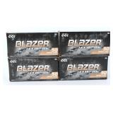 A Lot of 200 Rounds CCI Blazer Brass 9mm...