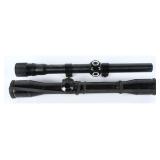 A Pair of Vintage American Rifle Scopes...