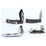 4 Knives/Multi-Tools, BUCK & FOREST-MASTER