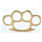 Vtg/Ant Brass Knuckle Duster 4-Finger