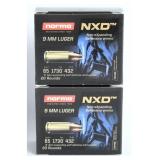 40 Rds Norma NXD Def. Ammunition 9mm Luger