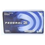 Lot of 1000 Federal Champion Small Pistol...