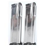 Pair TISAS 9X19MM 17-Rnd Pistol Magazines.