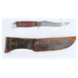 Western Auto Hunting Knife w/ Sheath