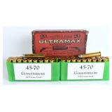 Lot 59 .45-70 Govt Centerfire Ammunition