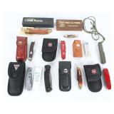 9 Vintage Pocket Knife & Multi-Tool Lots