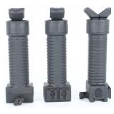 Trio Polymer Foregrips w/ Folding Bipods