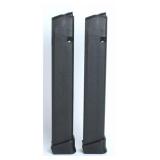 Pair of GLOCK OEM 9mm 33-Round Magazines