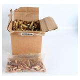 Lot 100 7.62x39 Brass & 100 Poly Projectiles