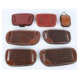 7 Leather Holster Backings, Pads, & Sheaths