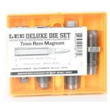 Lee Deluxe Die Set, 7mm Rem Mag Reload Dies