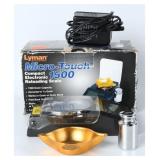 Lyman Micro-Touch 1500 Reloading Scale Set