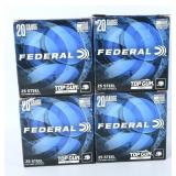 100 Federal Steel Shells 20G 2 3/4" #7