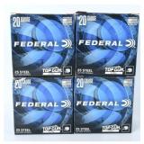100 Federal Top Gun Steel 20 Ga Shotshells