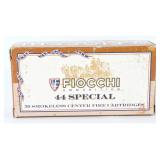 Fiocchi .44 Spl 210 Gr LFP Ammo Lot of 40