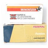 35 Rifle Cartridges, .338 Win Mag, Mixed...