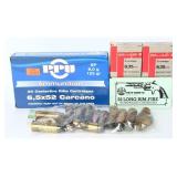 A Large Lot of 185 Rounds of Mixed...