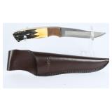 Pair Bear MGC USA Fixed-Blade Knife & Sheath