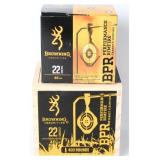 400 Rounds Browning BPR .22 LR 40 Grain Ammo