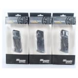 Trio Sig Sauer .380 ACP 12-Rd OEM Mags
