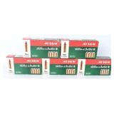 250 Rnds S&B .40 S&W 180 Gr FMJ