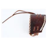 Collectible Dark Brown Leather Accessory...