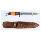 Sandusky, O. Hunting Knife & Sheath