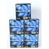 125 Rds Federal Top Gun Steel, 20 Ga #7 Shot.