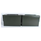 Pair of M2A1 Style .50 Caliber Ammo Cans