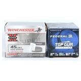 Winchester & Federal .45 Colt & .410 Ammo, 45pc