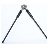 A Modern Machined Steel and Aluminum Firearm Bipod