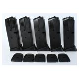 SCCY CPX 9mm 10-Rd Mags, Lot of 5, Modern