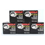 Wolf 7.62x39mm 122 Gr FMJ Steel Case, Modern